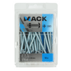 Mack 1018105 - perno calentador + tuerca acero galvanizado 18 piezas m6 x 80 mm | 5 piezas