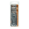 Mack 1018147 - tornillo pulgar acero galvanizado 14 piezas 5,0 x 60 mm | 5 piezas