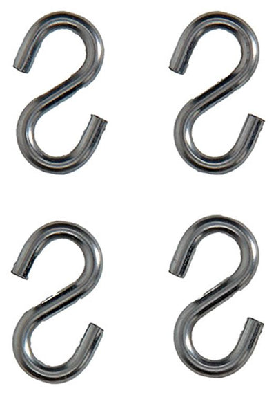 Mack 1008485 - 4 ganci a S aperti 3,0x30mm zincati | 10 pezzi