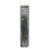 Mack 1020005 - tornillo para aglomerado cabeza vz acero inoxidable 12 piezas 6,0 x 80 mm | 5 piezas