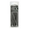 Mack 1020014 - perno roscado para madera acero inoxidable 6 piezas 8 x 70 mm | 5 piezas