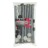 Mack 1018173 - tapón de estructura metálica de acero galvanizado 12 piezas 10 x 150 mm | 5 piezas