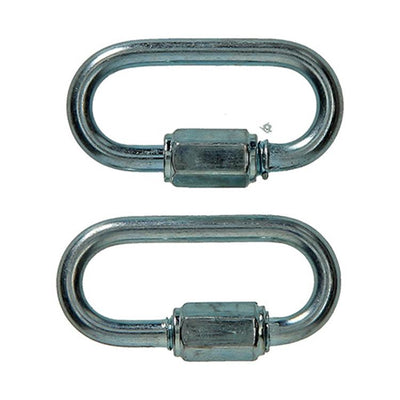 Mack 1008488 - 2 maglie vuote + dado 4mm zincato | 10 pezzi