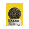Mack 1020088 - tornillo para aglomerado con cabeza amarilla con 200 piezas 3,5 x 50 mm | 5 piezas