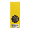Mack 1020108 - tornillo para aglomerado con cabeza amarilla con 200 piezas 4,5 x 80 mm | 1 pieza