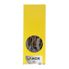 Mack 1020127 - tornillo para aglomerado con cabeza amarillo vz 100 uds 6,0 x 100 mm | 2 piezas