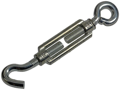 Mack 1008496 - 1 tenditore + gancio m10 x 80mm zincato | 10 pezzi