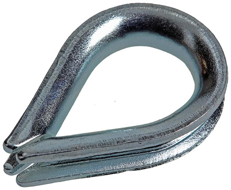 Mack 1008503 - 4 manguitos 3,5mm galvanizados | 10 piezas