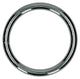 Mack 1008512 - 1 argolla soldada cerrada 5 x 40 mm galvanizada | 10 piezas
