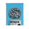 Mack 1020197 - perno madera + tuerca galvanizada 30 stm6 x 30 mm | 5 piezas