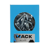 Mack 1020215 - perno macho + tuerca galvanizado 35 piezas m6 x 30 mm | 5 piezas