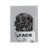 Mack 1020240 - tornillo aglomerado cabeza vz acero inoxidable a2 200 uds 4,5 x 40 mm | 2 piezas
