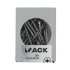 Mack 1020251 - tornillo para aglomerado cabeza vz acero inoxidable a2 50 piezas 6,0 x 80 mm | 2 piezas