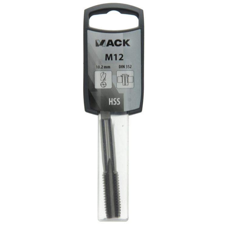 Mack 1018378 - macho de roscar m12 | 3 piezas