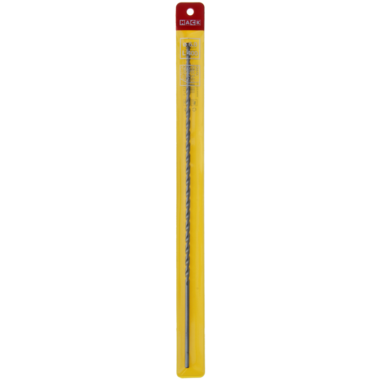 Mack 1018466 - Broca para hormigón DIN 8039 ø 6,0 x 400 mm | 5 piezas