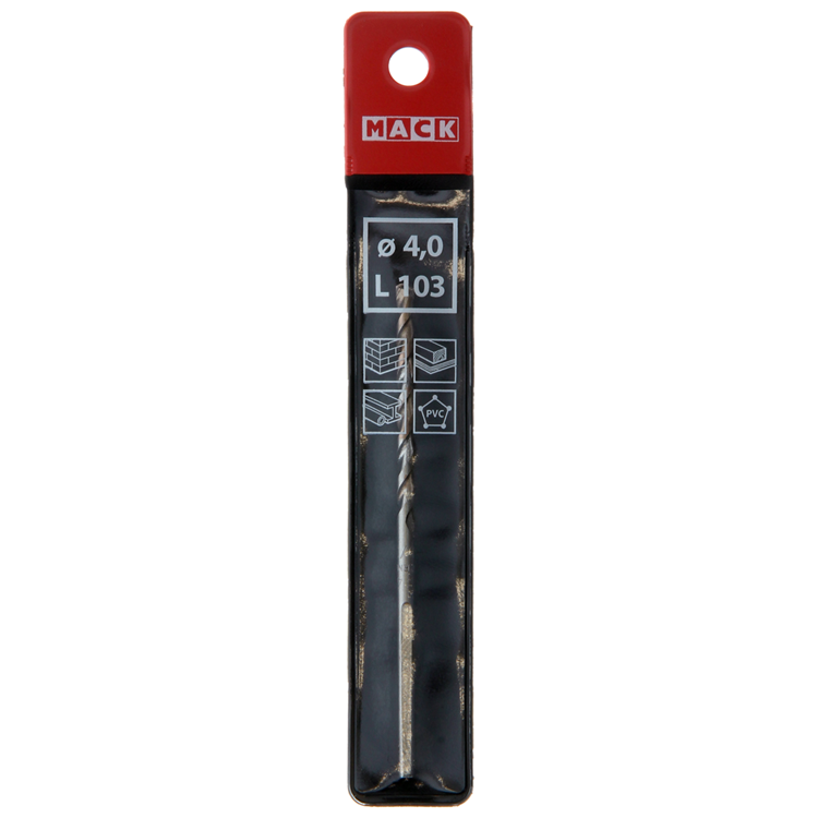 Mack 1018497 - multitaladro universal ø 4,0 x 103 mm | 5 piezas