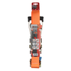 Mack 1023393 - tensor de correa pe, tensor de trinquete 2d50mm-8m max4000kg 2 ganchos de garra | 5 piezas