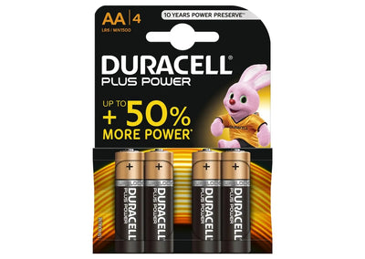 Duracell Battery Plus Power MN1500 LR6 AA per 4 su mappa
