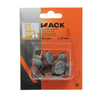 Mack 1047713 - deslizador de silla con clavo de fieltro marrón ø 22 mm 8 piezas | 6 piezas