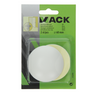 Mack 1047633 - fermaporta autoadesivo bianco ø 60 mm 2 pz | 6 pezzi