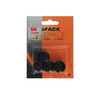 Mack 1047737 - tappo in plastica nero ø 22 mm 4 pz | 6 pezzi