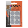 Mack 1047745 - pastiglia super scorrevole autoadesiva grigia ø 22 mm 12 pz | 12 pezzi