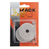 Mack 1048772 - feltro rinforzato + vite marrone ø 50 mm 4 pz | 6 pezzi