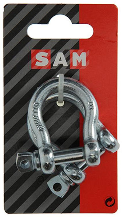 Mack 1008529 - 2 griffe ovali 8mm zincate | 10 pezzi
