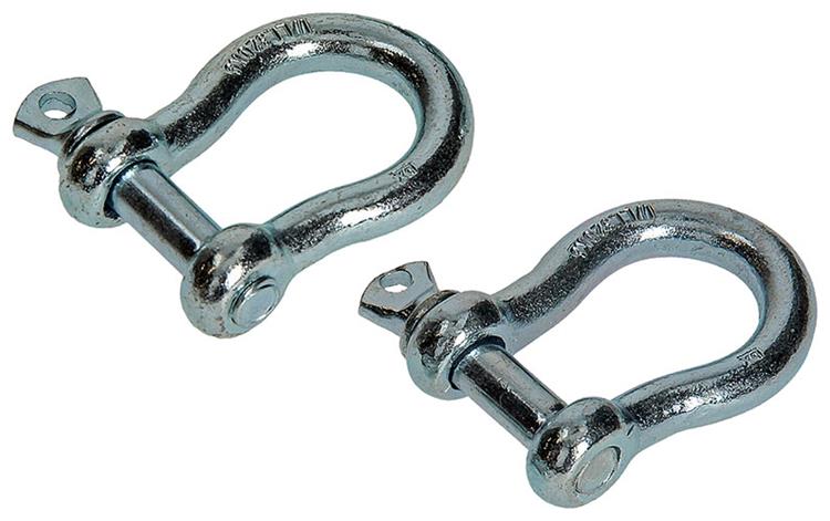 Mack 1008530 - 2 huecos ovalados 10mm galvanizados | 10 piezas