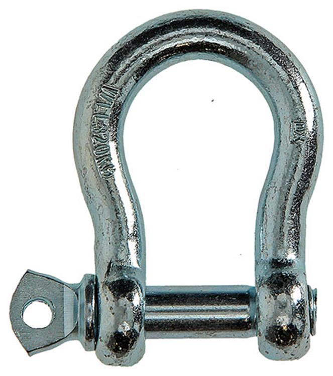 Mack 1008530 - 2 huecos ovalados 10mm galvanizados | 10 piezas
