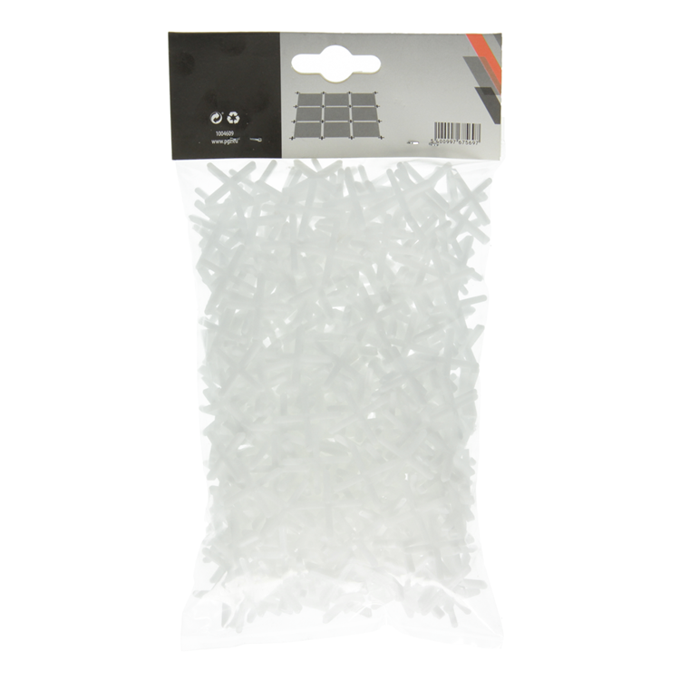 Mack 1004609 - Separadores de juntas de azulejos 3mm 500uds | 10 piezas