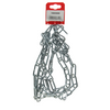 Mack 1005000 - eslabón de cadena largo din5685-1ø 4mm l 32mm 2m ancho 80 kg | 5 piezas