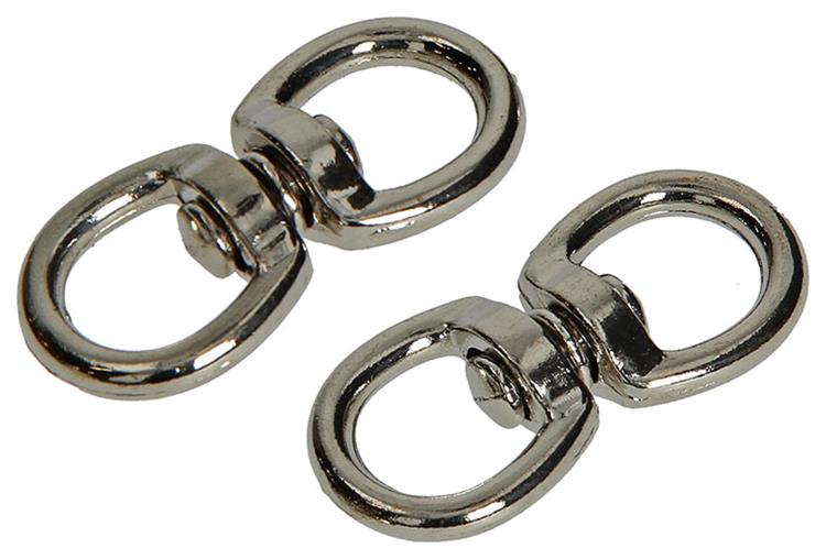 Mack 1008532 - 2 clavos torneados niquelados 20x20mm k | 5 piezas