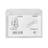 Mack 1006849 - 1 mosquetón + muelle galvanizado bl 80x8mm | 5 piezas