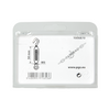 Mack 1006870 - 2 tensores: ojo + gancho galvanizado m5x50mm bl | 5 piezas