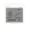 Mack 1006891 - 1 mosquetón + muelle acero inoxidable 60x6mm bl | 5 piezas