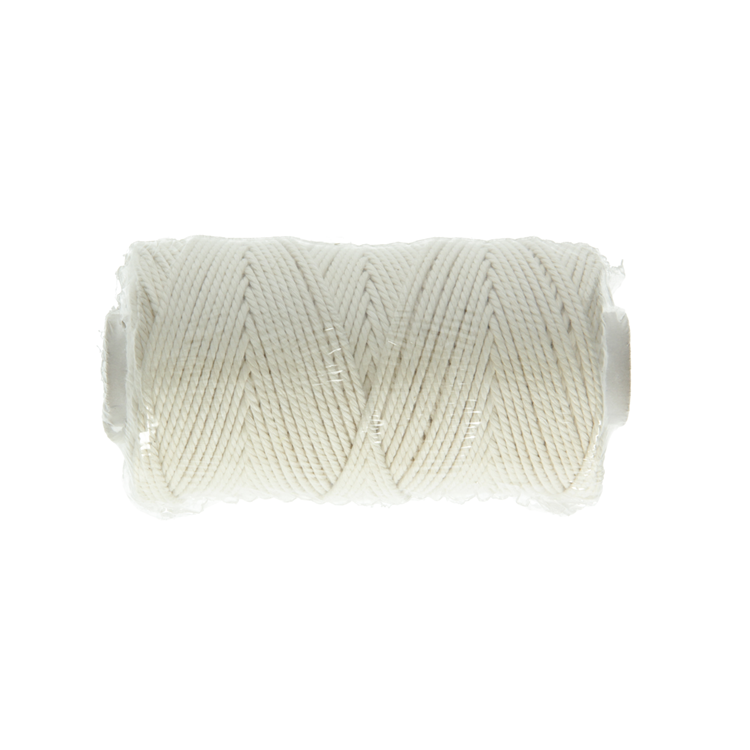 Mack 1006913 - cuerda de embalaje algodón crudo 1mm aprox. 90m | 10 piezas