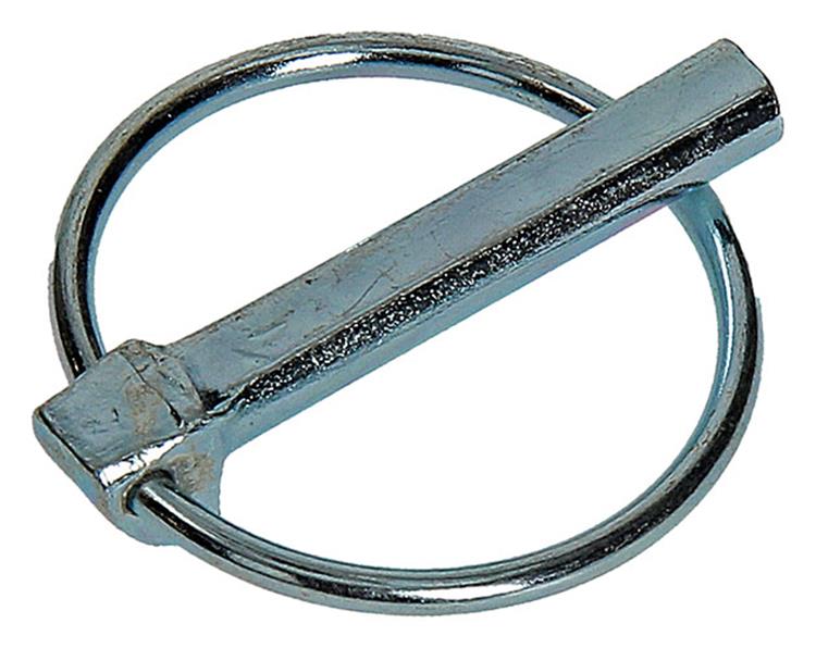 Mack 1008537 - 2 pasadores de bloqueo plegables 8mm galvanizados | 10 piezas