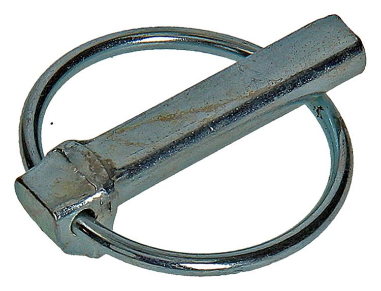 Mack 1008538 - 2 pasadores de bloqueo plegables 10mm galvanizados | 10 piezas