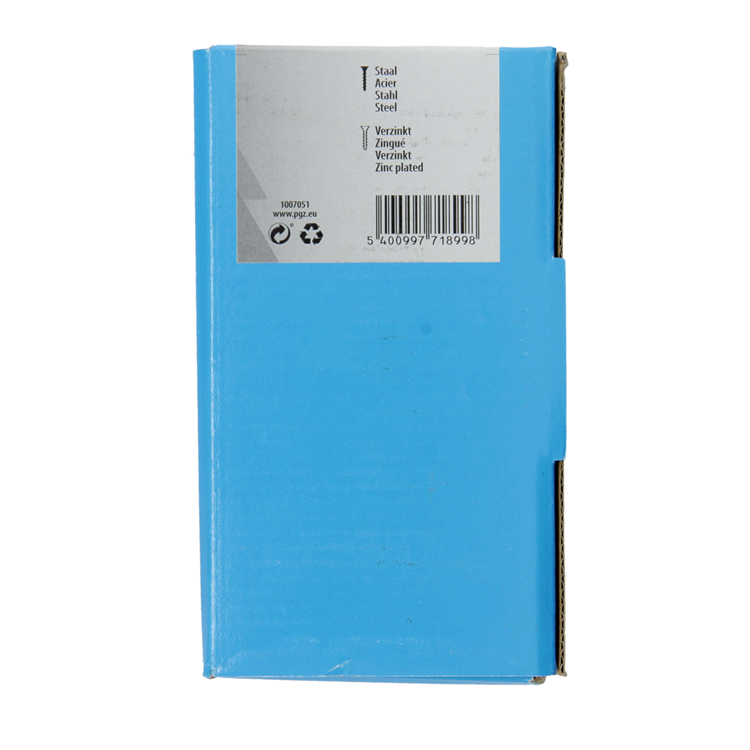 Mack 1007051 - perno madera + tuerca galvanizada 150 piezas 6 x 40 mm | 2 piezas
