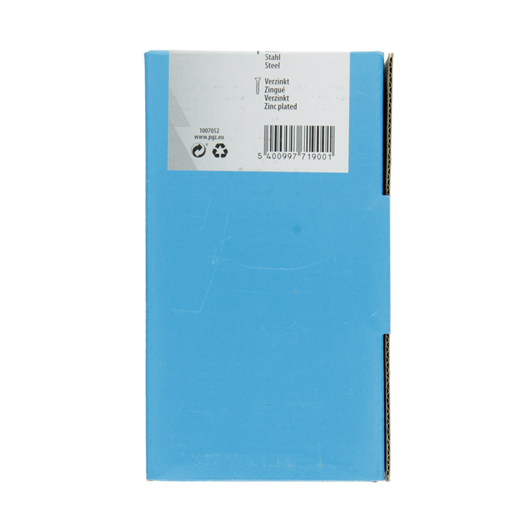 Mack 1007052 - perno madera + tuerca galvanizado 100 uds 6 x 50 mm | 2 piezas