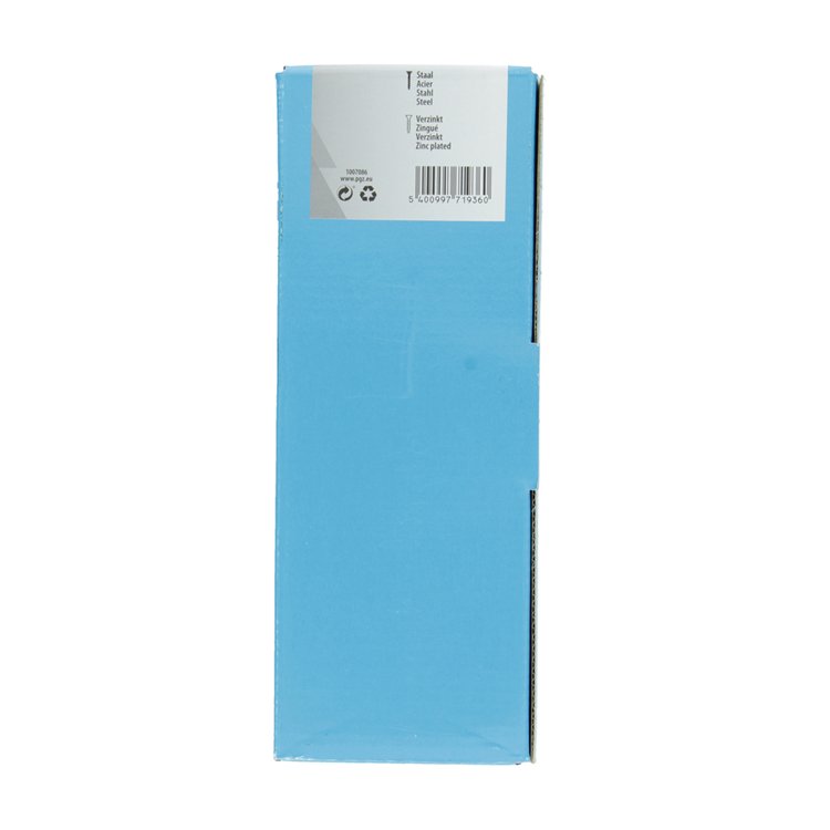 Mack 1007086 - perno grifo + tuerca galvanizada 25 piezas 10 x 120 mm | 1 pieza