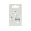 Mack 1008457 - 1 eslabón vacío + tuerca 6mm acero inoxidable | 10 piezas