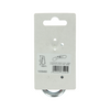 Mack 1008460 - 1 mosquetón + correa de bloqueo 8 x 80 mm galvanizado | 10 piezas