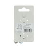 Mack 1008466 - 1 chaflán recto 11mm galvanizado | 10 piezas