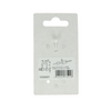 Mack 1008491 - 2 mordazas rectas 6mm galvanizadas | 10 piezas