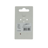Mack 1008494 - 1 mosquetón + correa de bloqueo. 6 x 60 mm galvanizado | 10 piezas