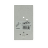 Mack 1008497 - 2 abrazaderas de alambre de acero 5mm dúplex galvanizado | 10 piezas