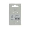 Mack 1008514 - 1 mosquetón + correa de bloqueo. 4 x 40 mm galvanizado | 10 piezas
