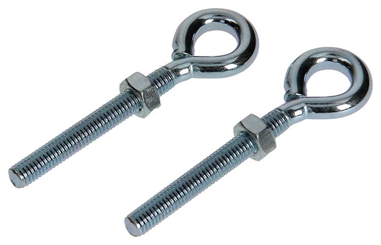 Mack 1008547 - 2 cáncamos + tuerca m6 x 50mm galvanizados | 10 piezas